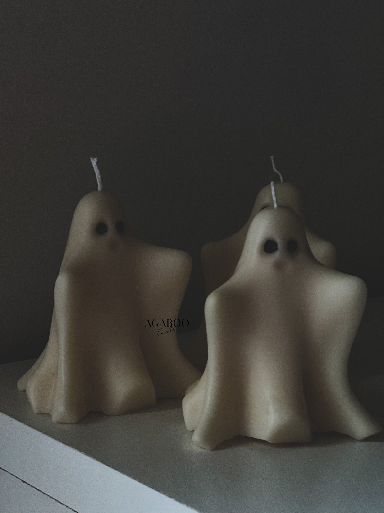 Cute Ghosts Candle