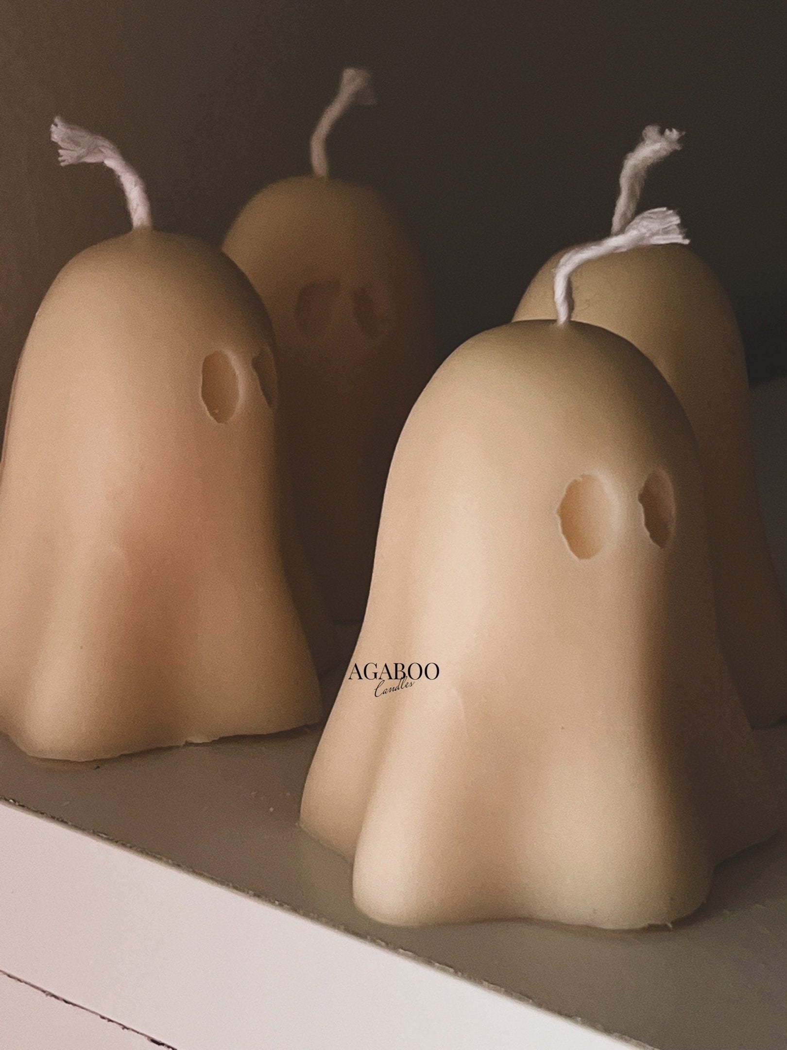 Ghost Shaped Candle