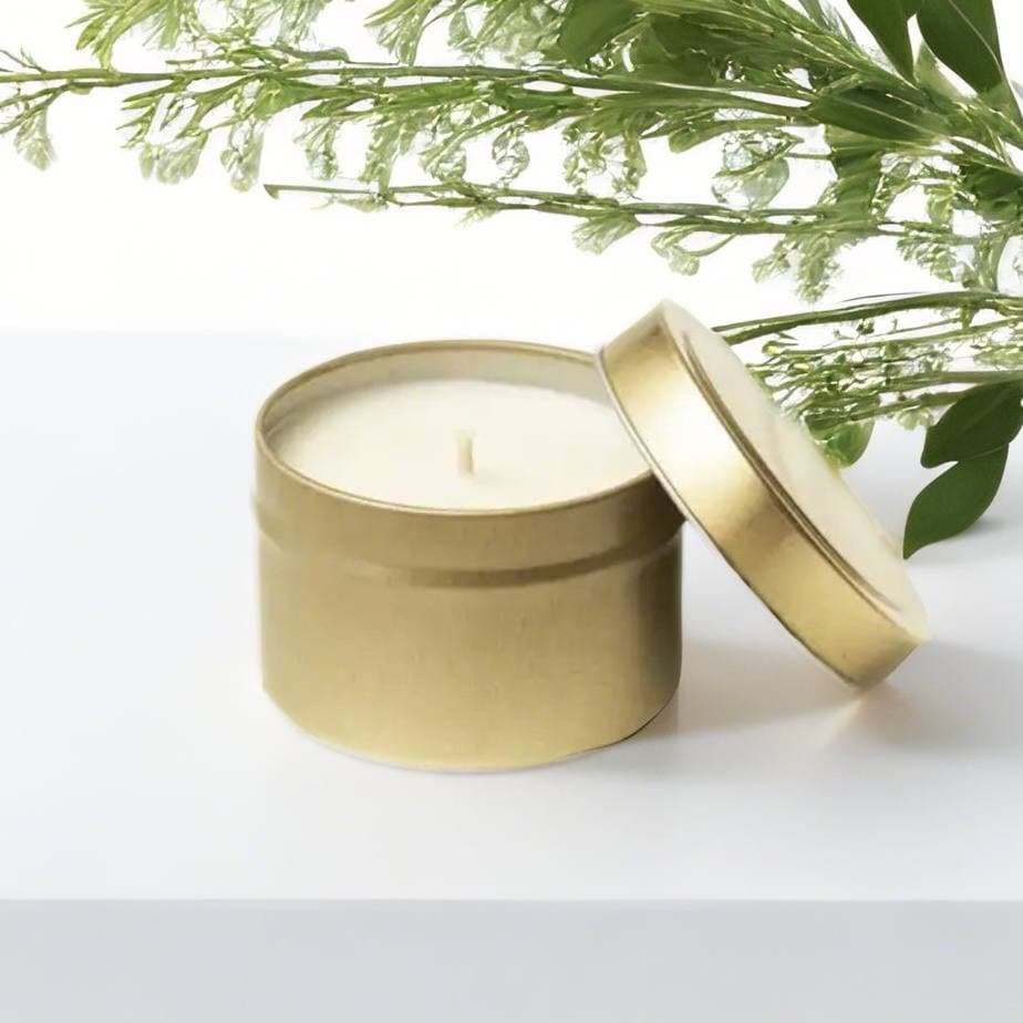 Unlabeled 12 PCS - Tin Candle
