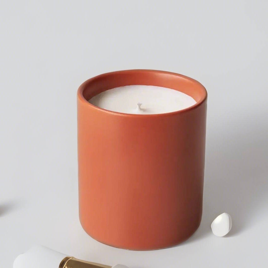 Unlabeled 12 PCS - Modern Ceramic Tumbler Candle