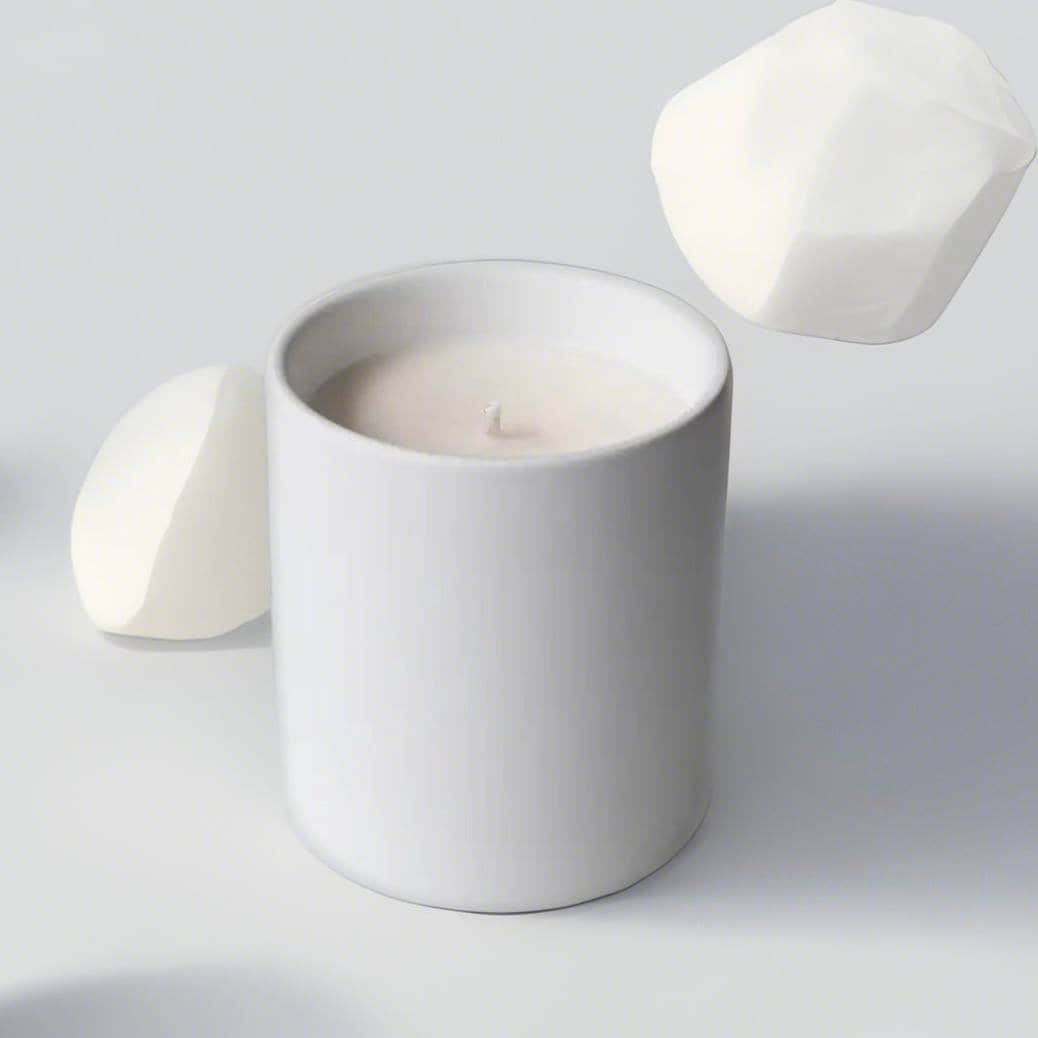 Unlabeled 12 PCS - Modern Ceramic Tumbler Candle