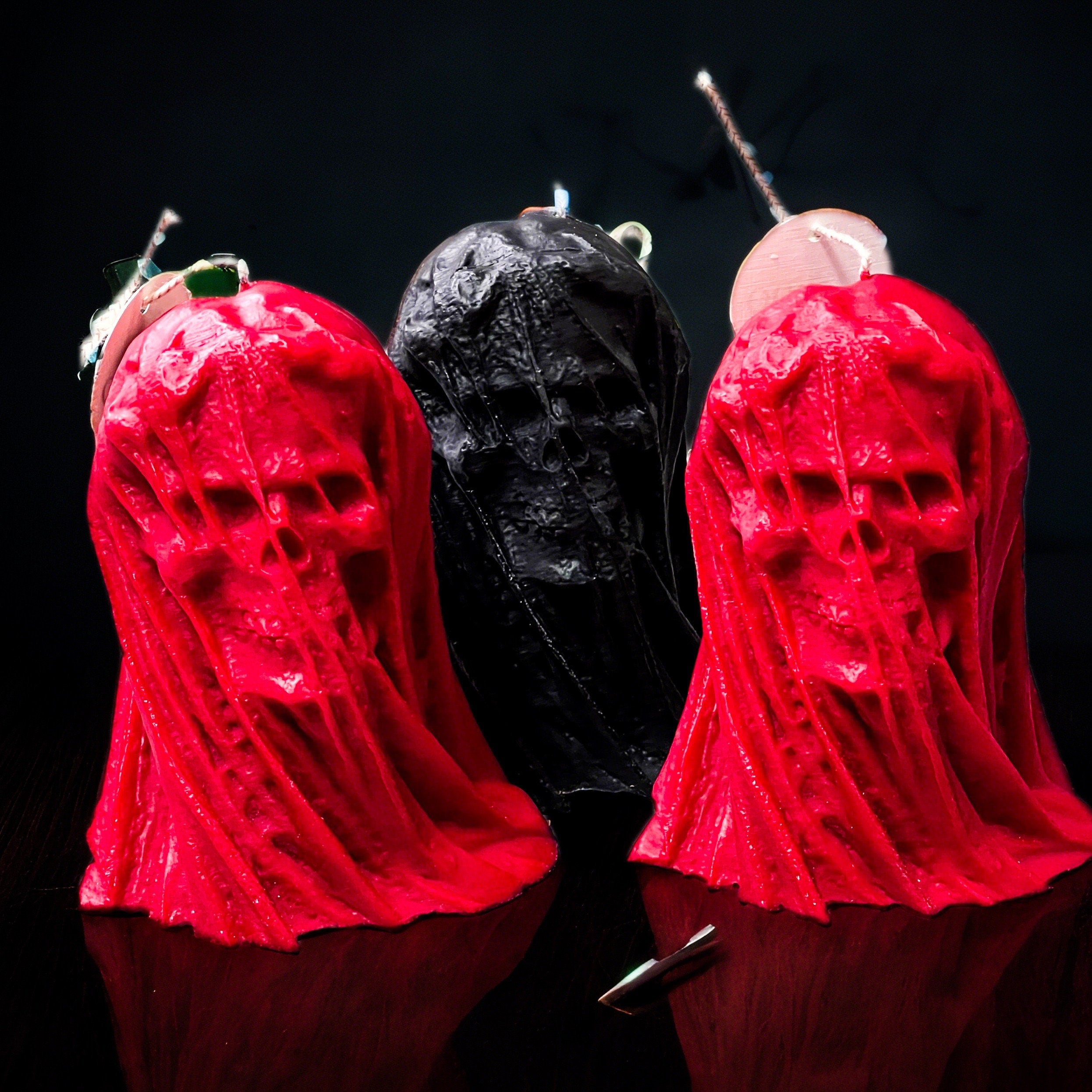 Veiled death candle
