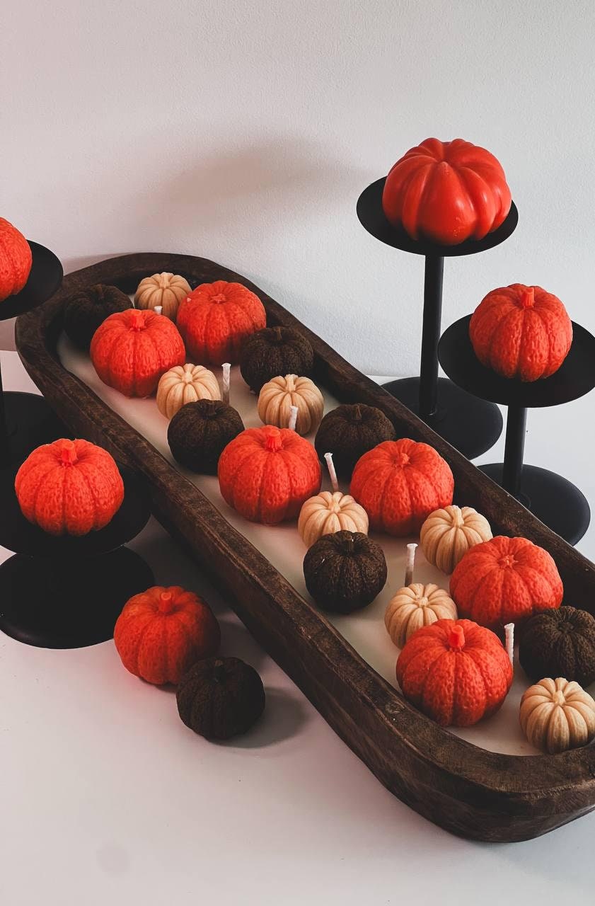 HUGE Pumpkin Candle