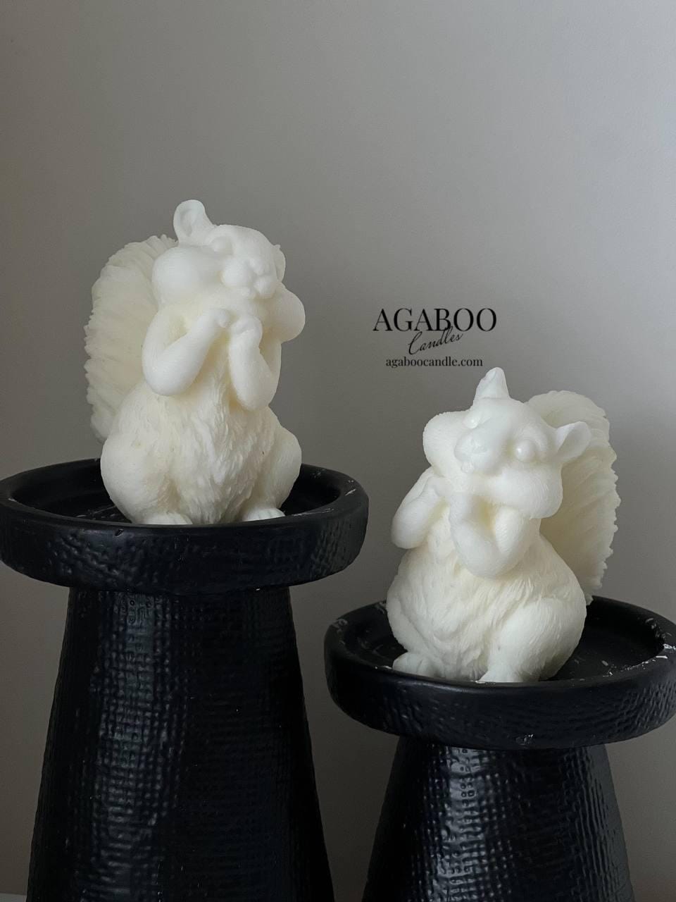 Squirrel Candle