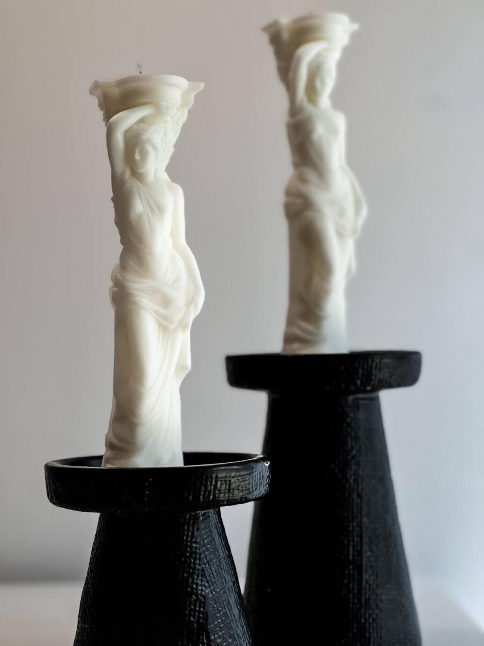 Caryatid Candle Greek