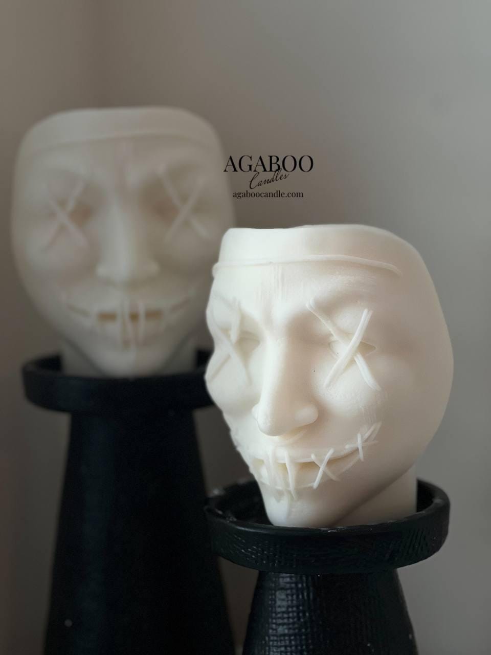 Scary Mask Candle