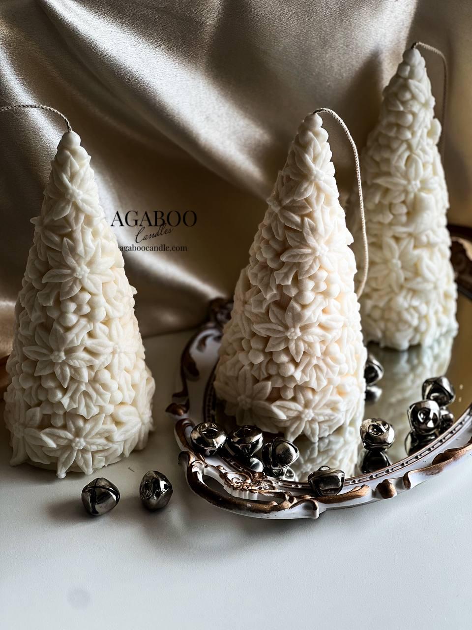 Huge Christmas Tree Candle 9x3.5 inches