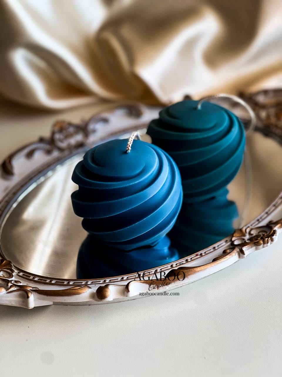 Spiral Ball Candle