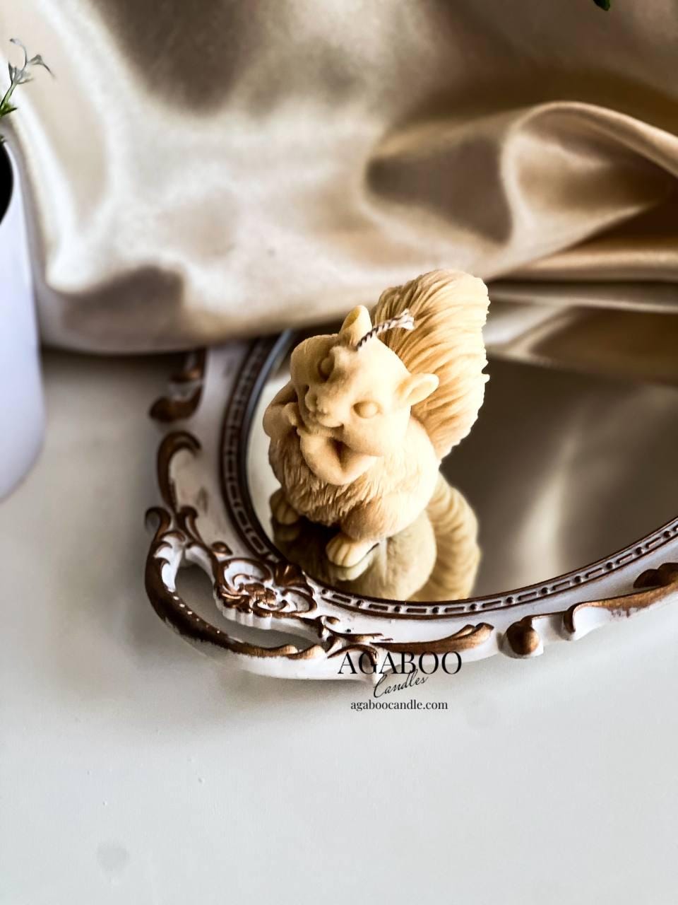 Squirrel Candle