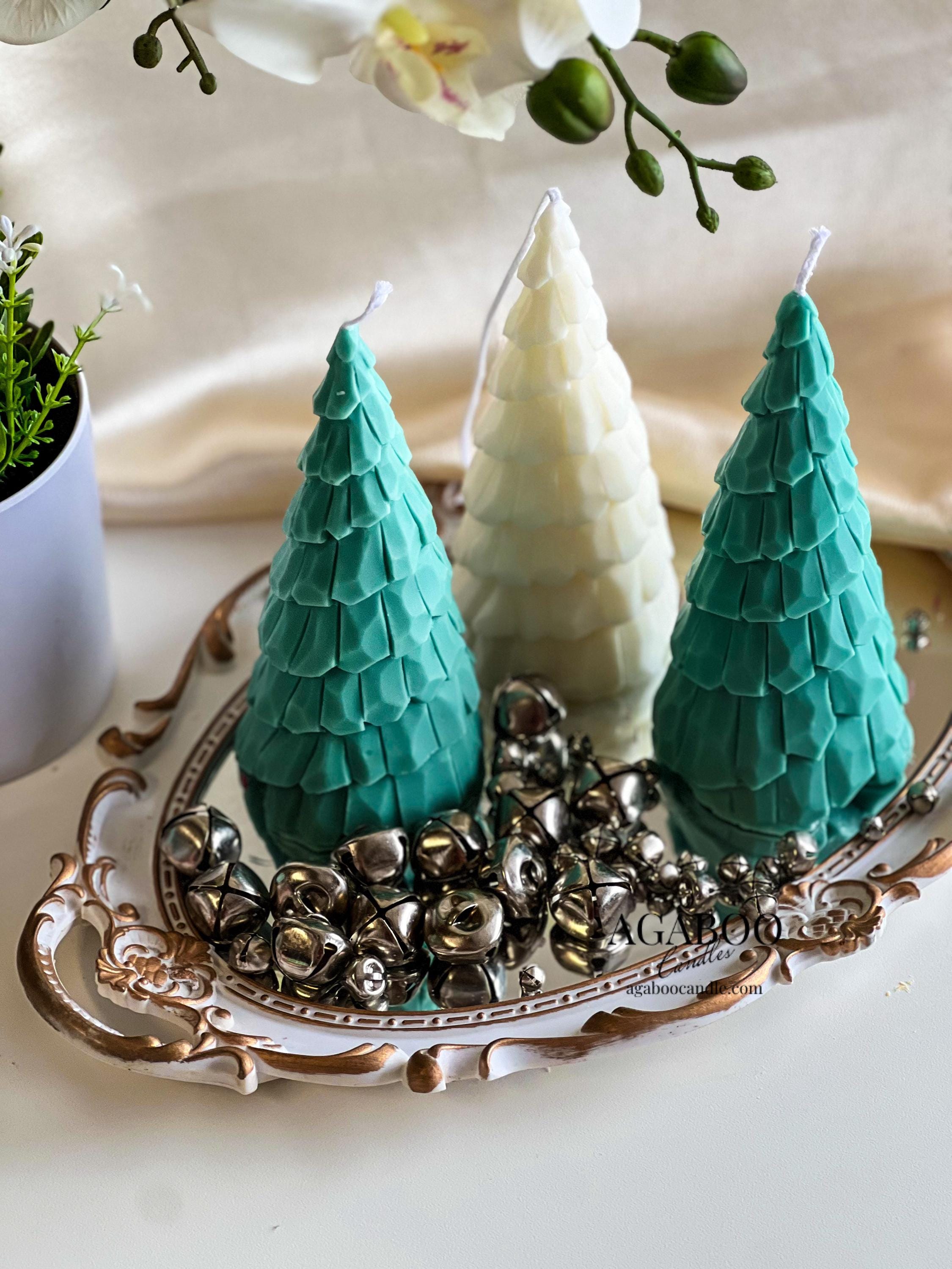 Christmas Tree Candle 7x3 inches