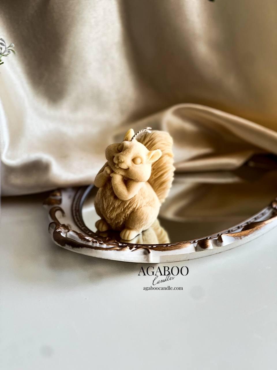 Squirrel Candle
