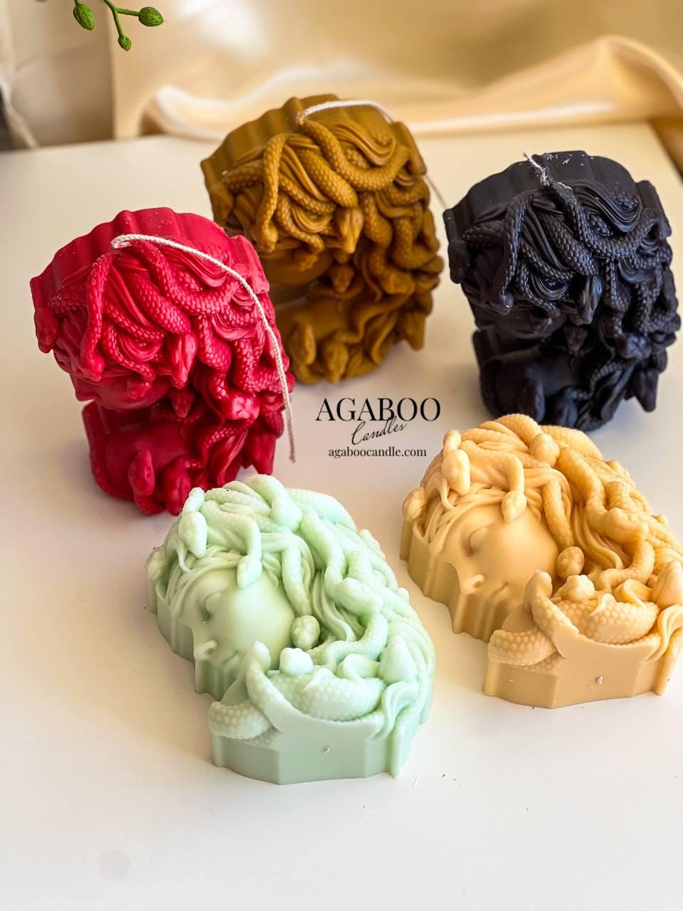 Medusa Candle