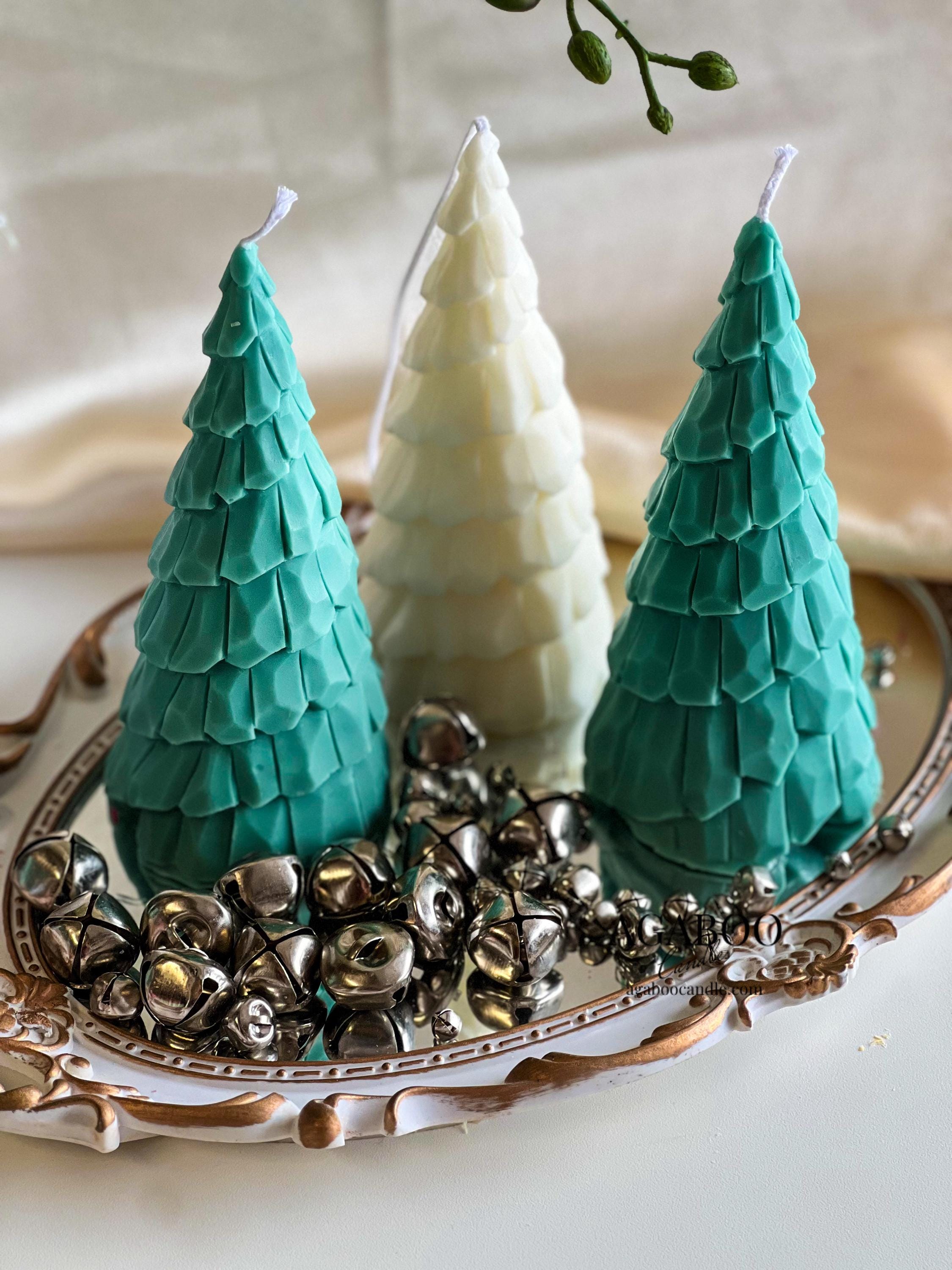 Christmas Tree Candle 7x3 inches
