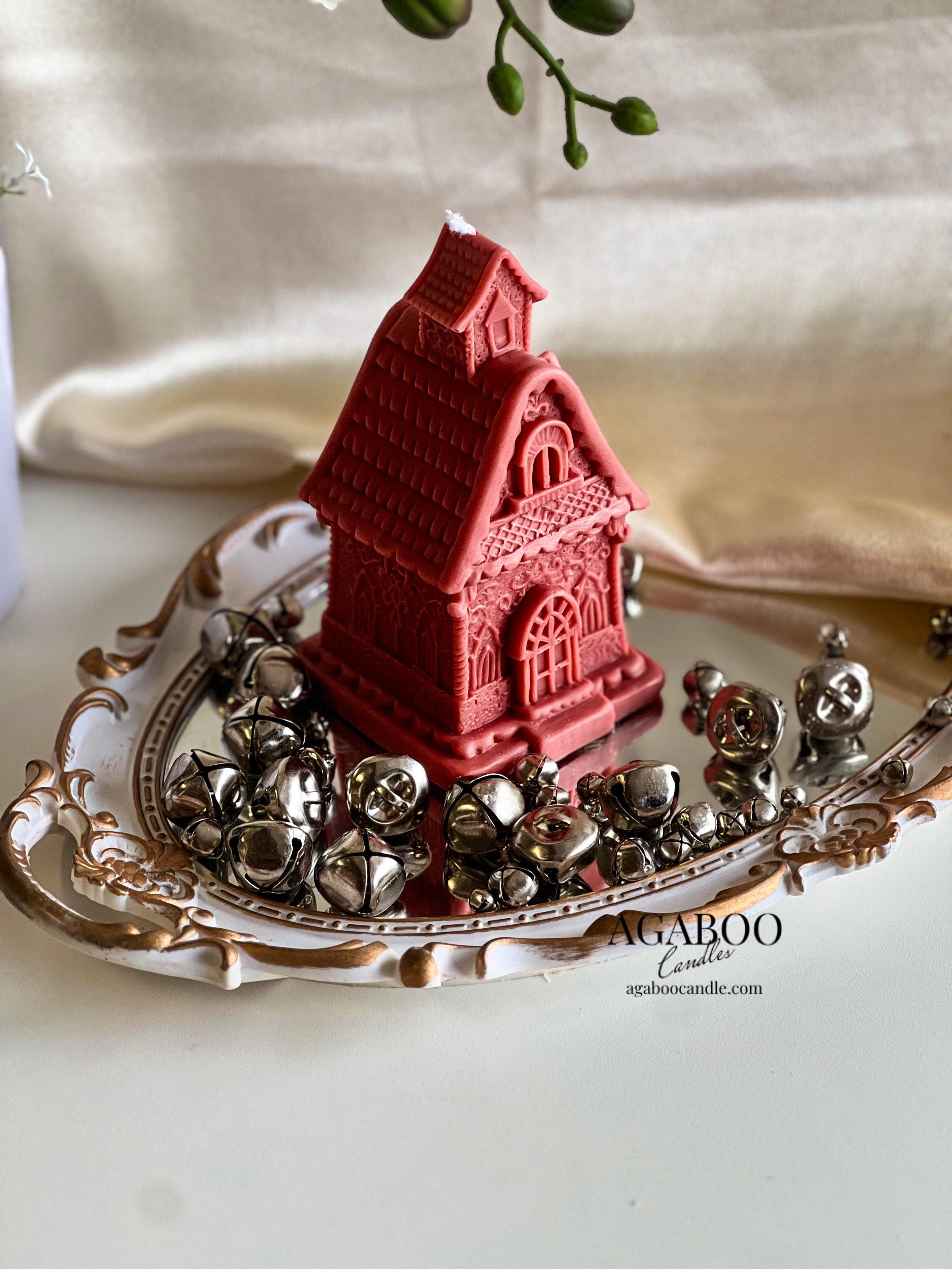 Gingerbread House Candle