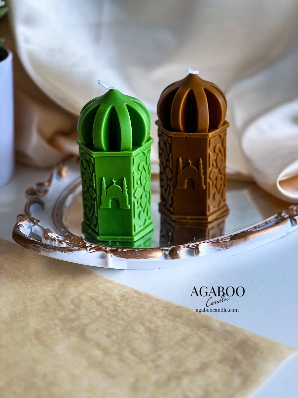 Castle Cylindrical Candle