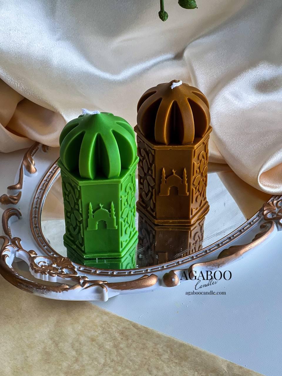 Castle Cylindrical Candle