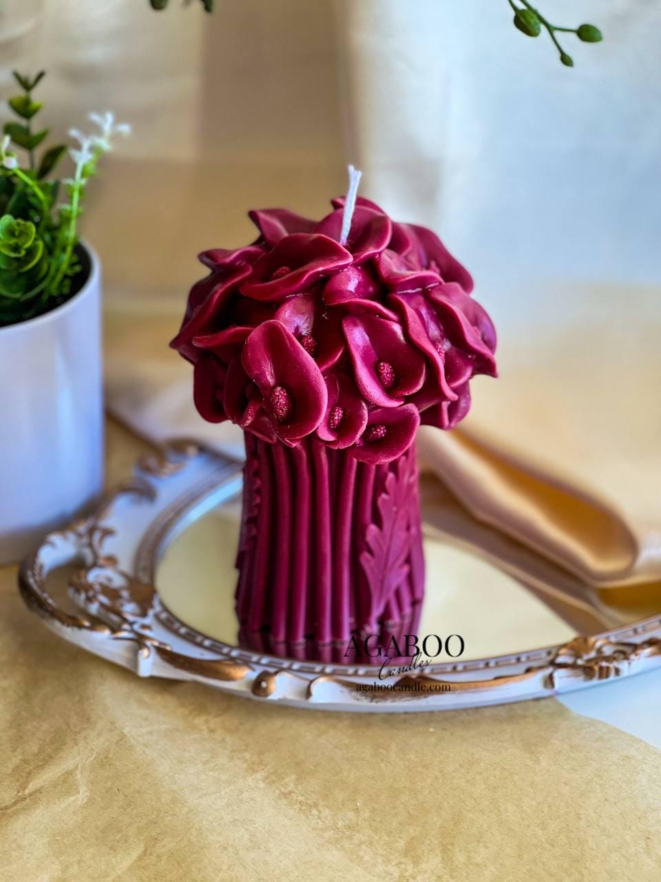 Calla Lily Bouquet Candle