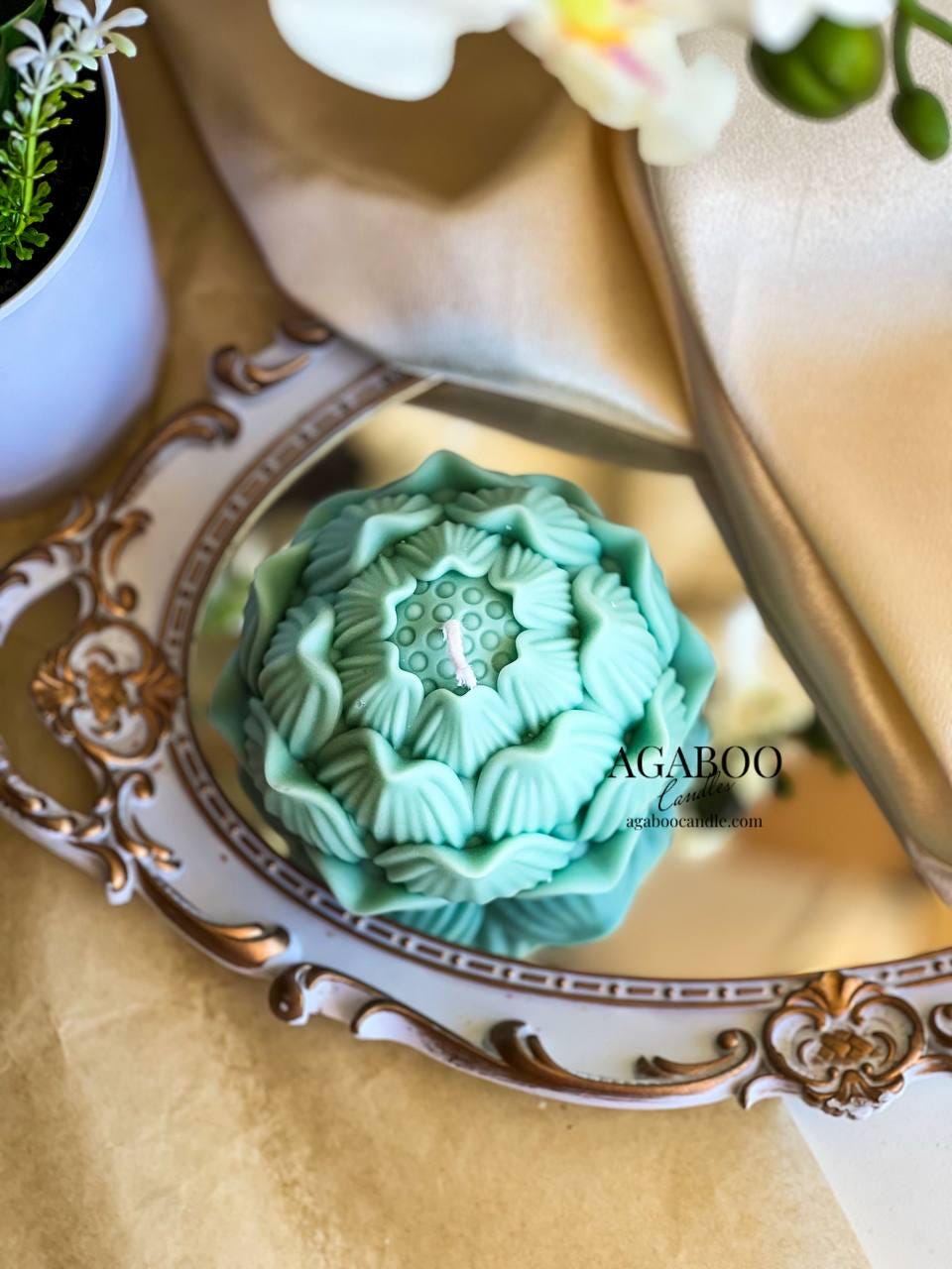 Lotus Blossom Candle