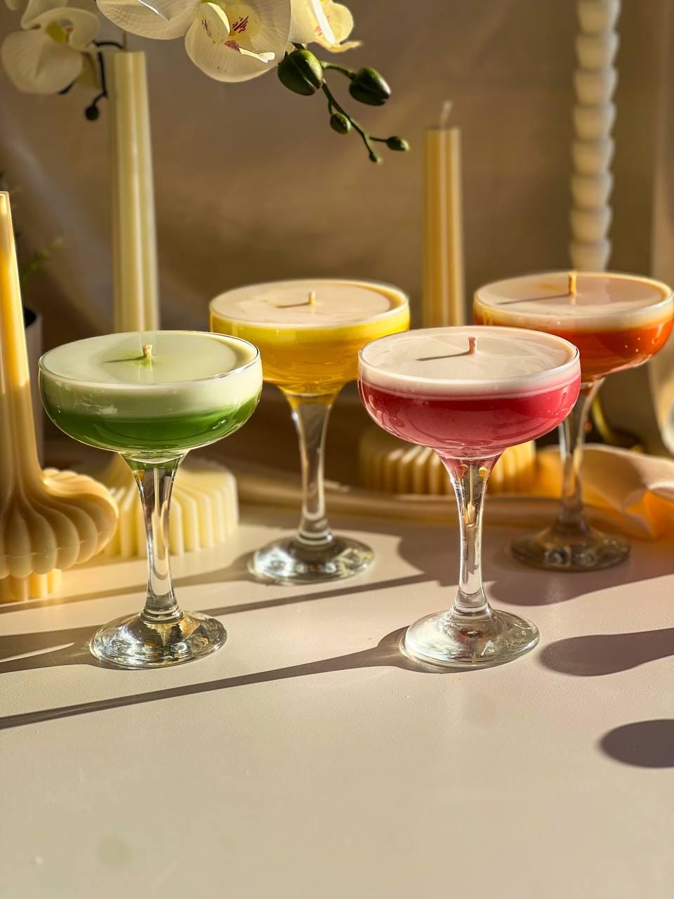 Unique Cocktail Candle