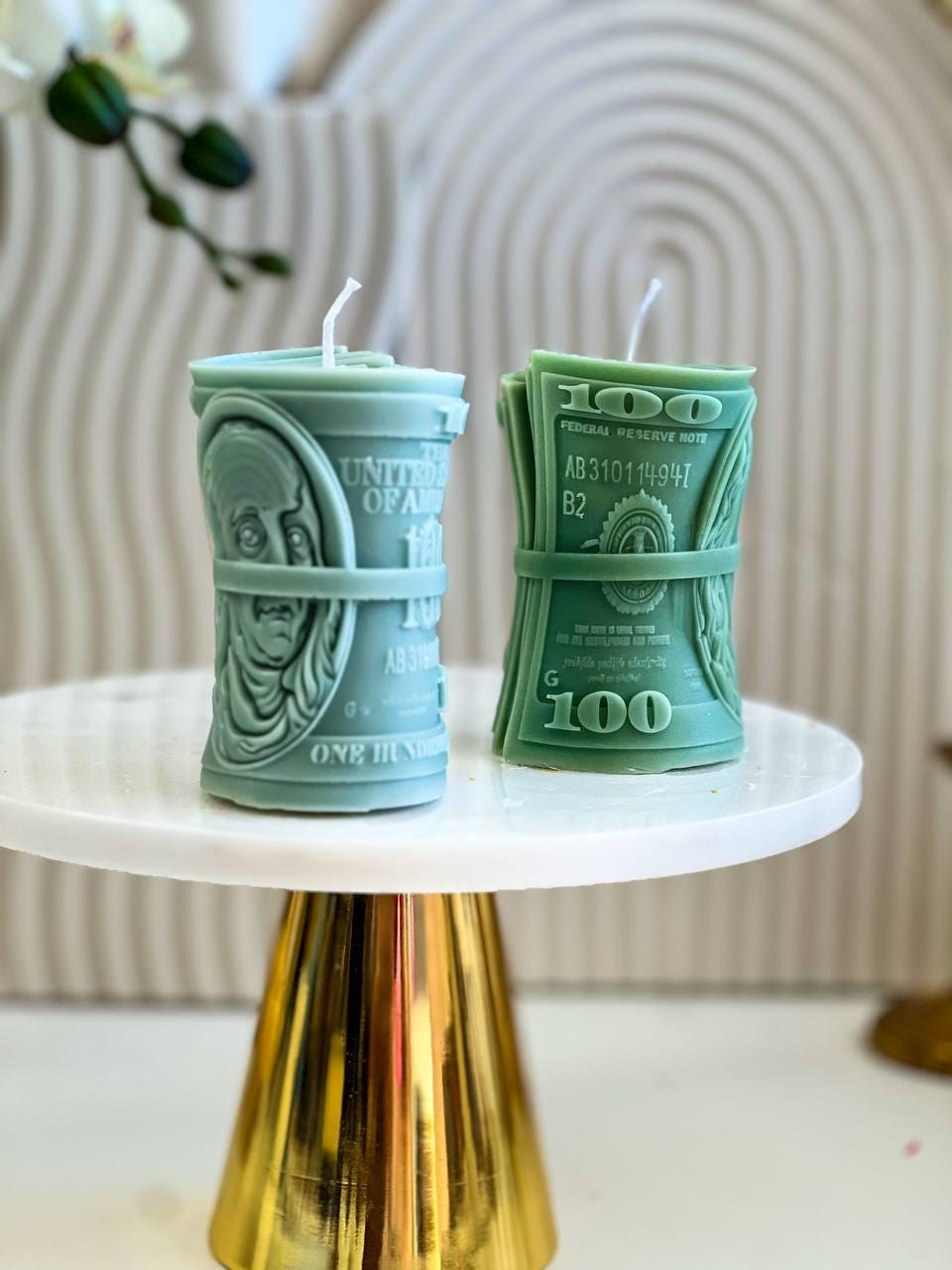 Money Lover's Banknote Candle