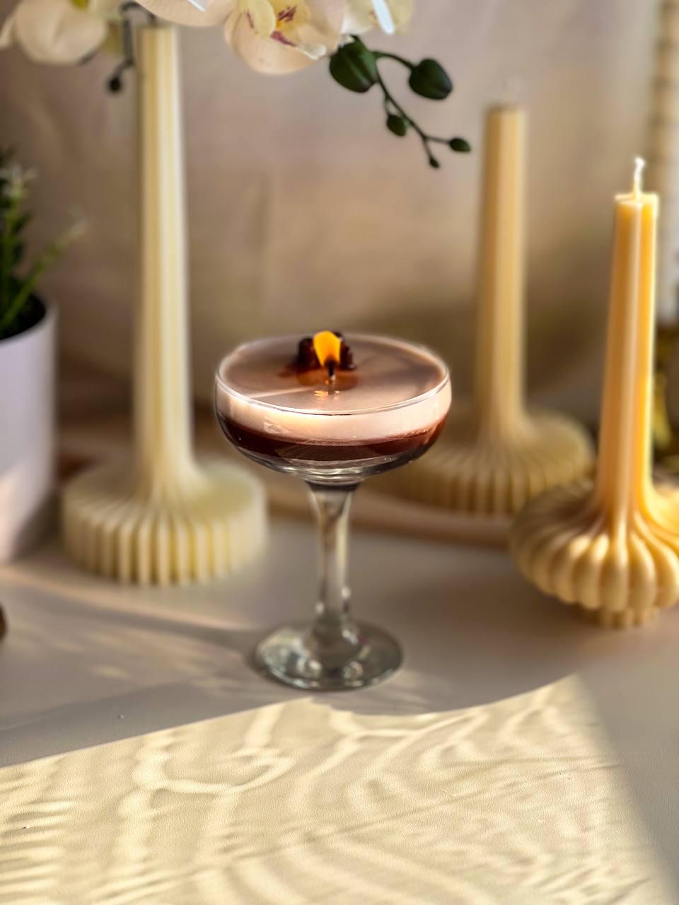 Espresso Martini Cocktail Candle