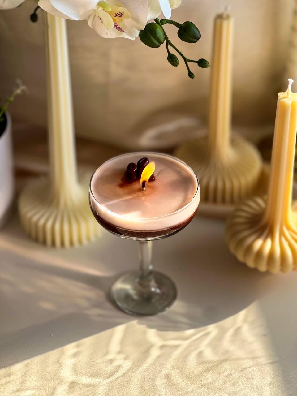 Espresso Martini Cocktail Candle