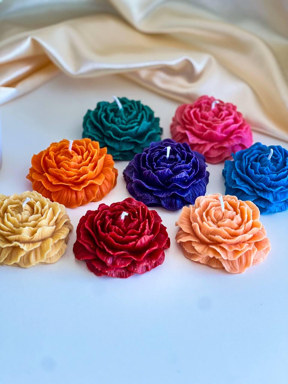 Peony Bloom Candle