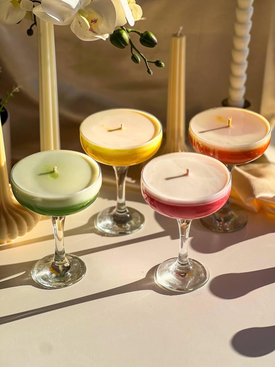 Unique Cocktail Candle