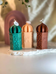 Castle Cylindrical Candle