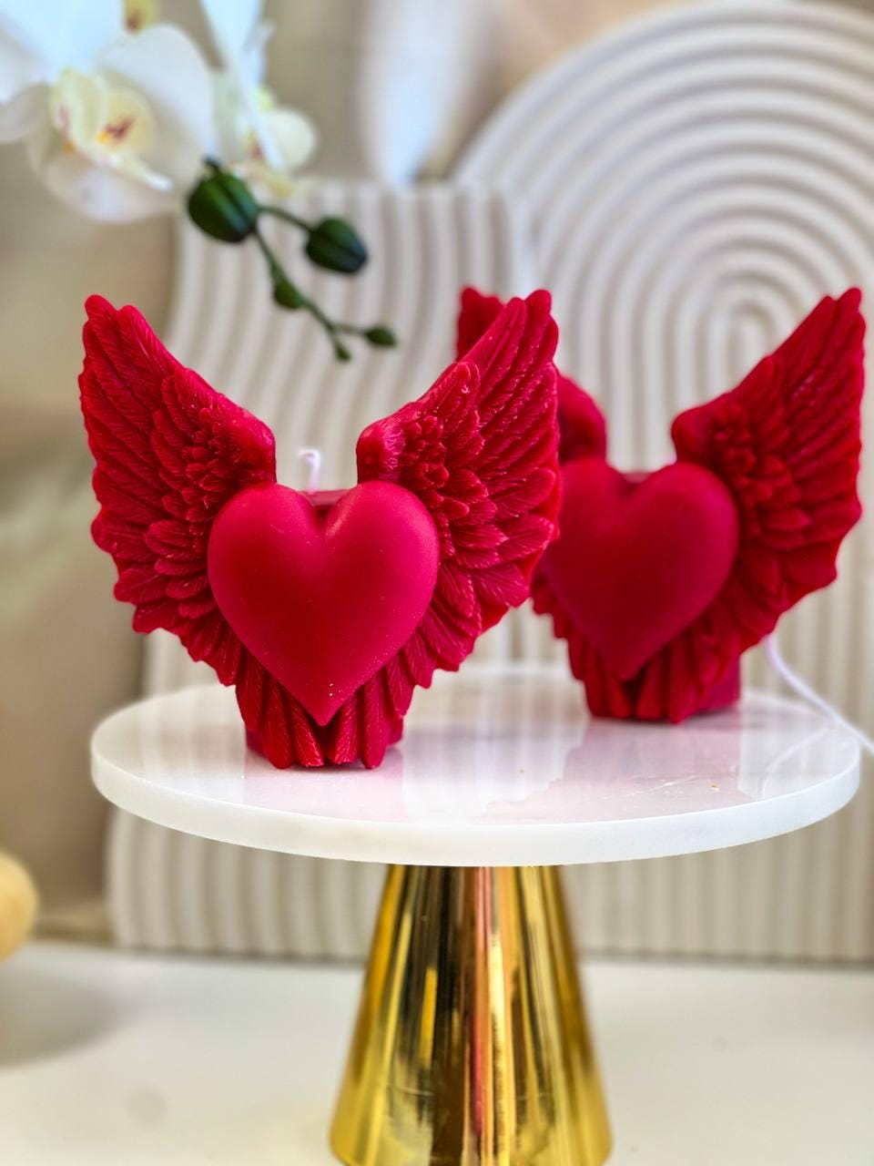 Heart Wing Candle