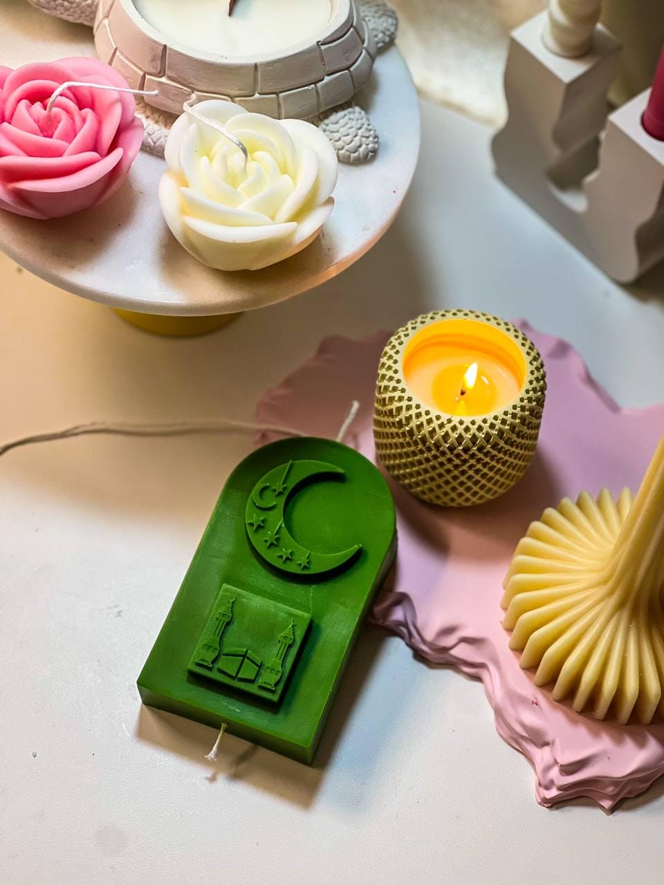 Ramadan Decor Candle