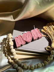 MOM Letter Candle