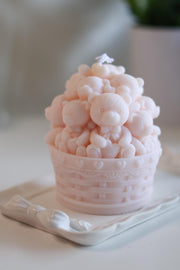 Basket Bear Candle Candle