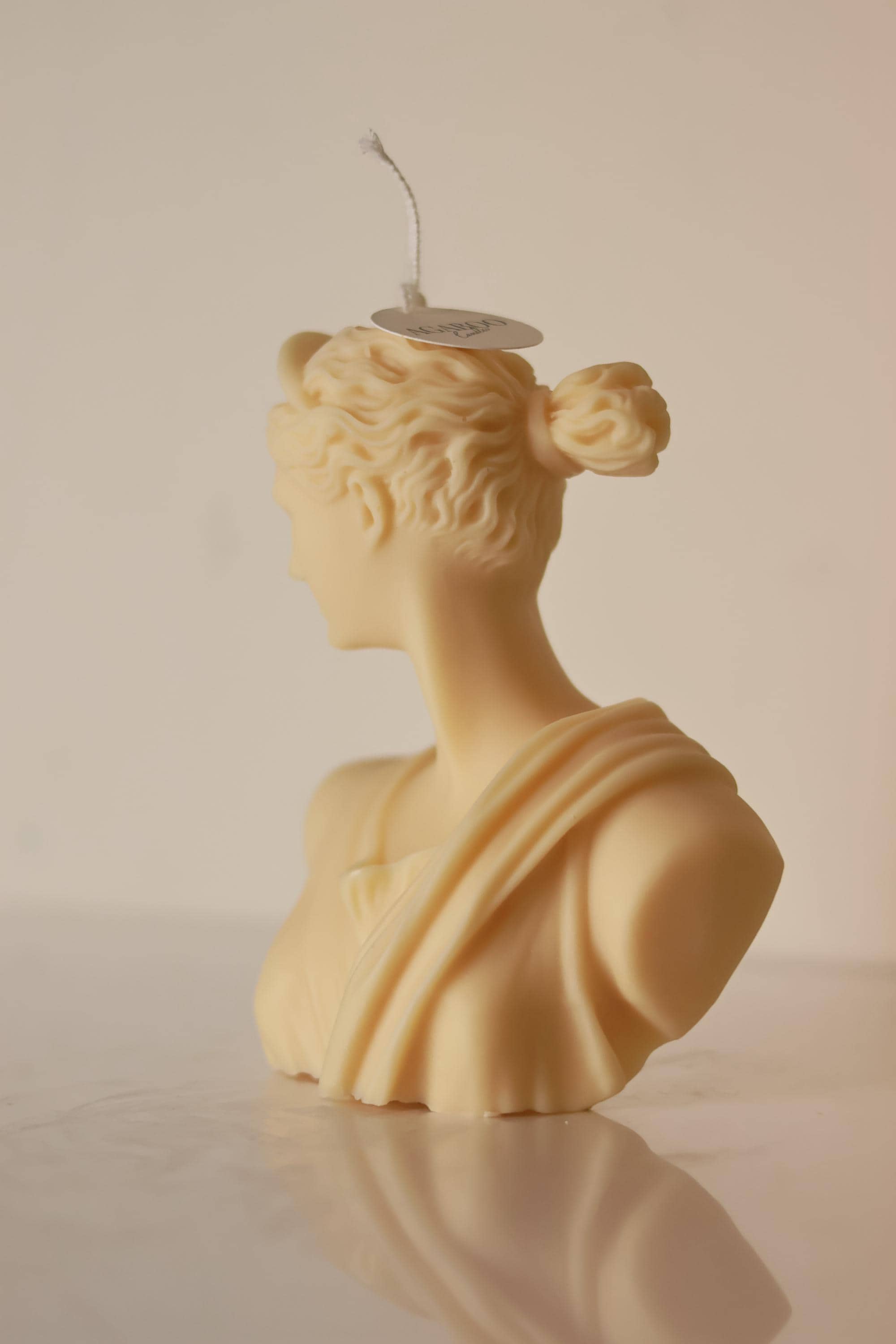 Artemis Bust Candle 6.5x5 inches – Agaboo Candles