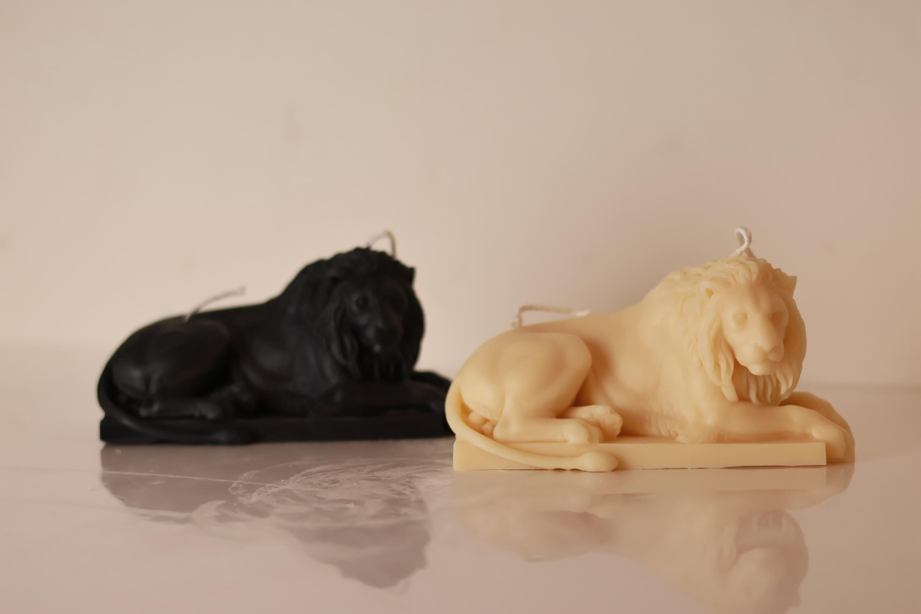 Medium Lion Candle