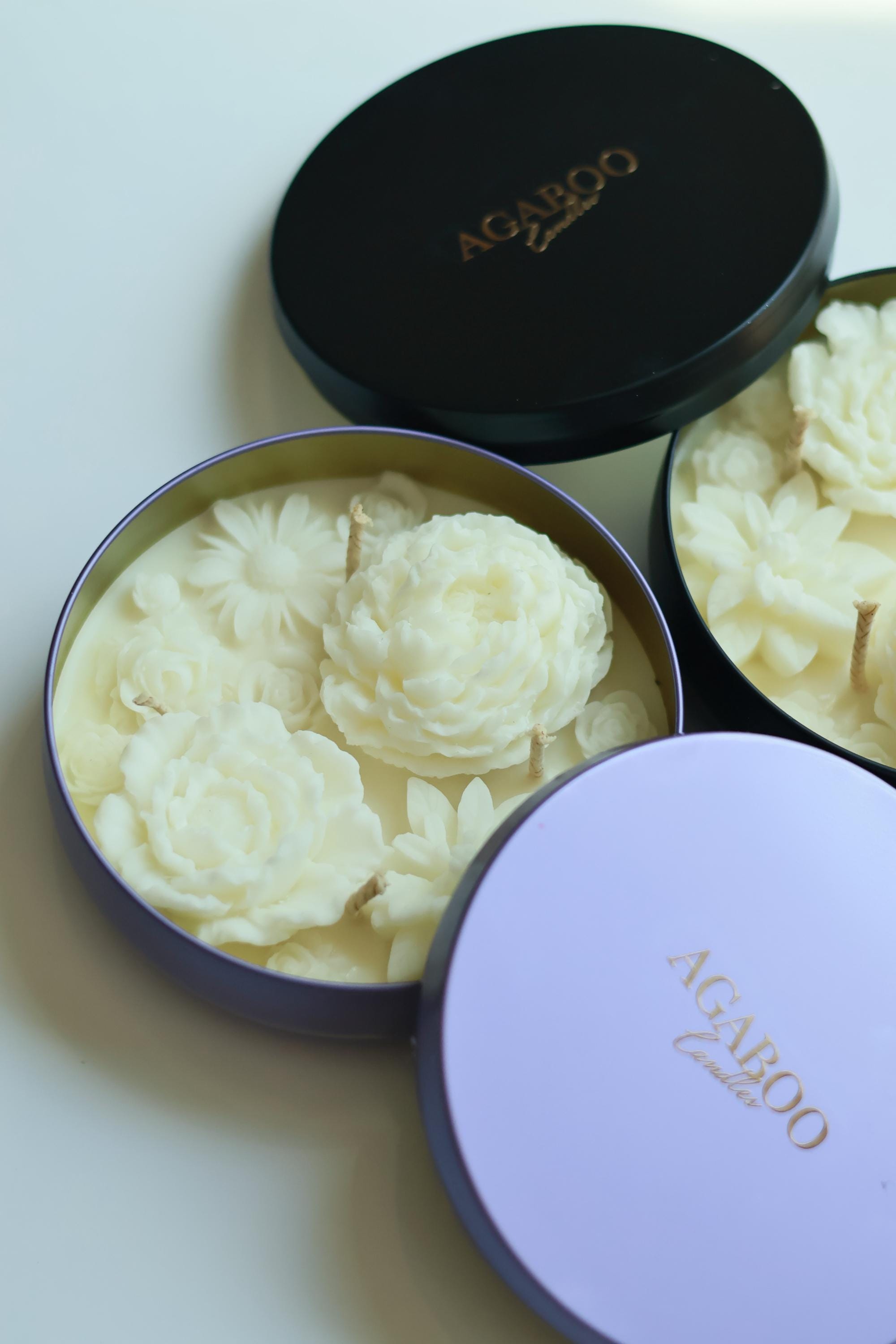 Flower Blossom Candle