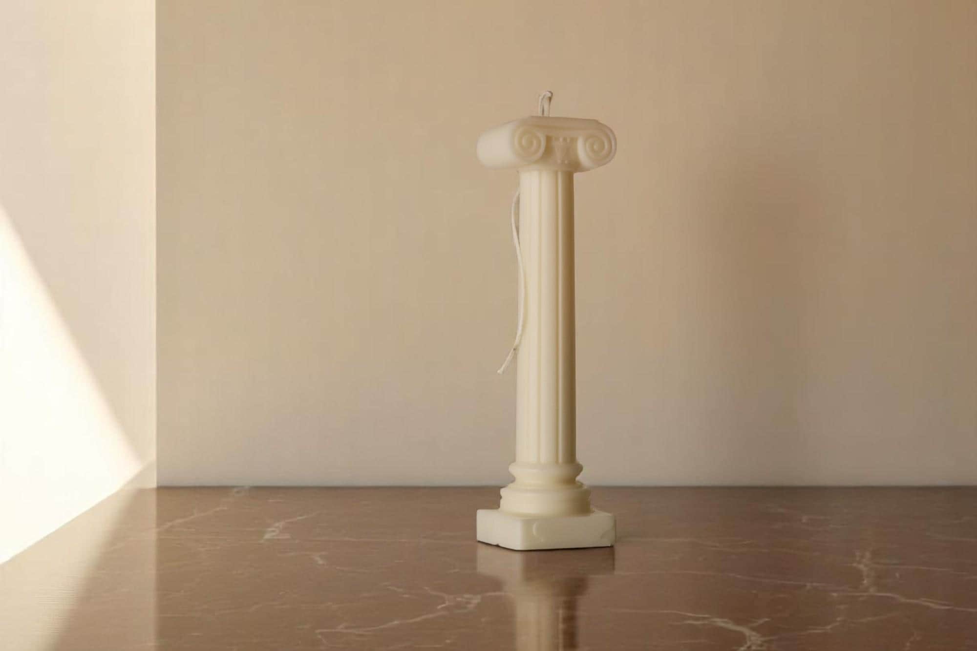 Greek Column Pillar Candle