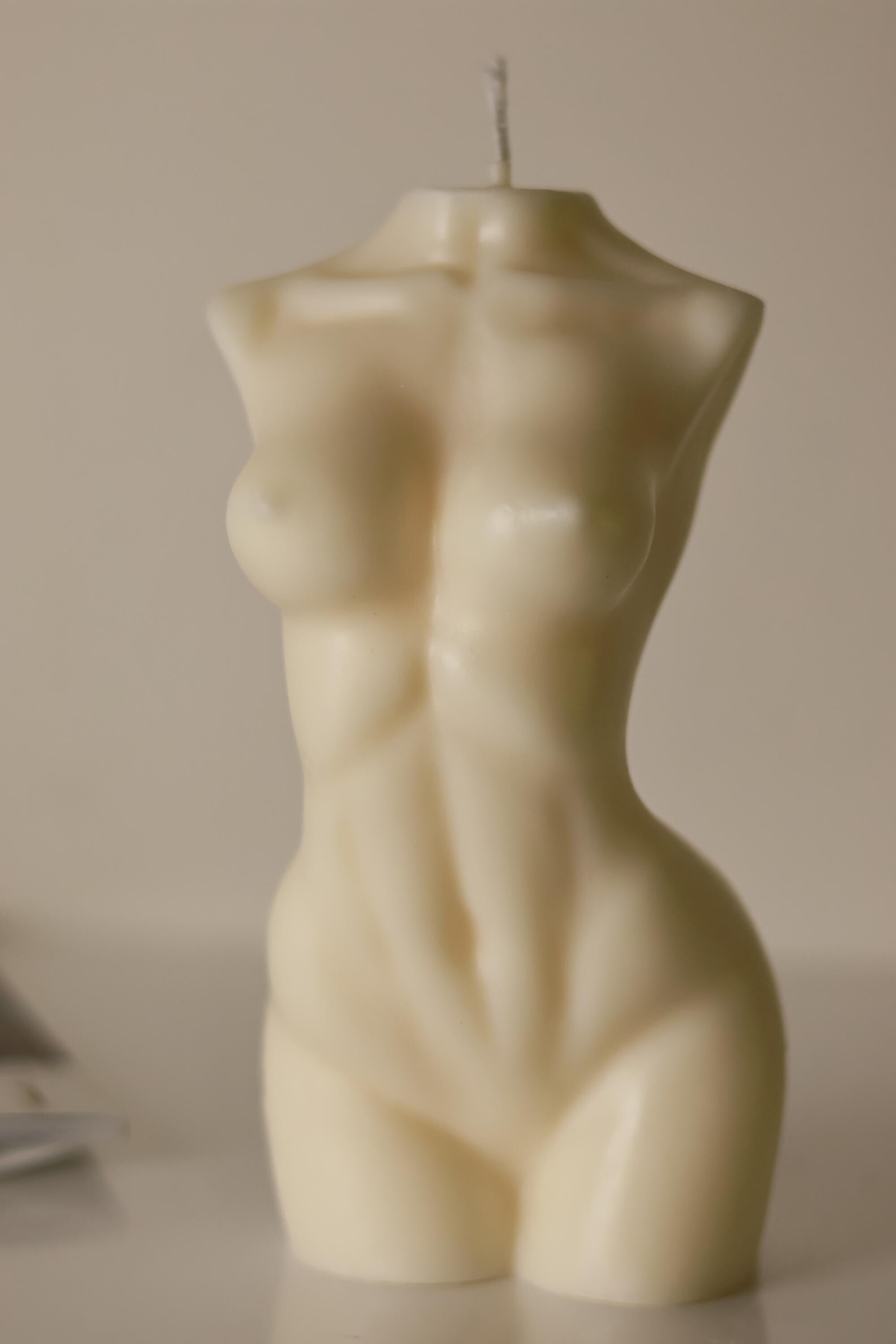 Large Woman's Figure Candle