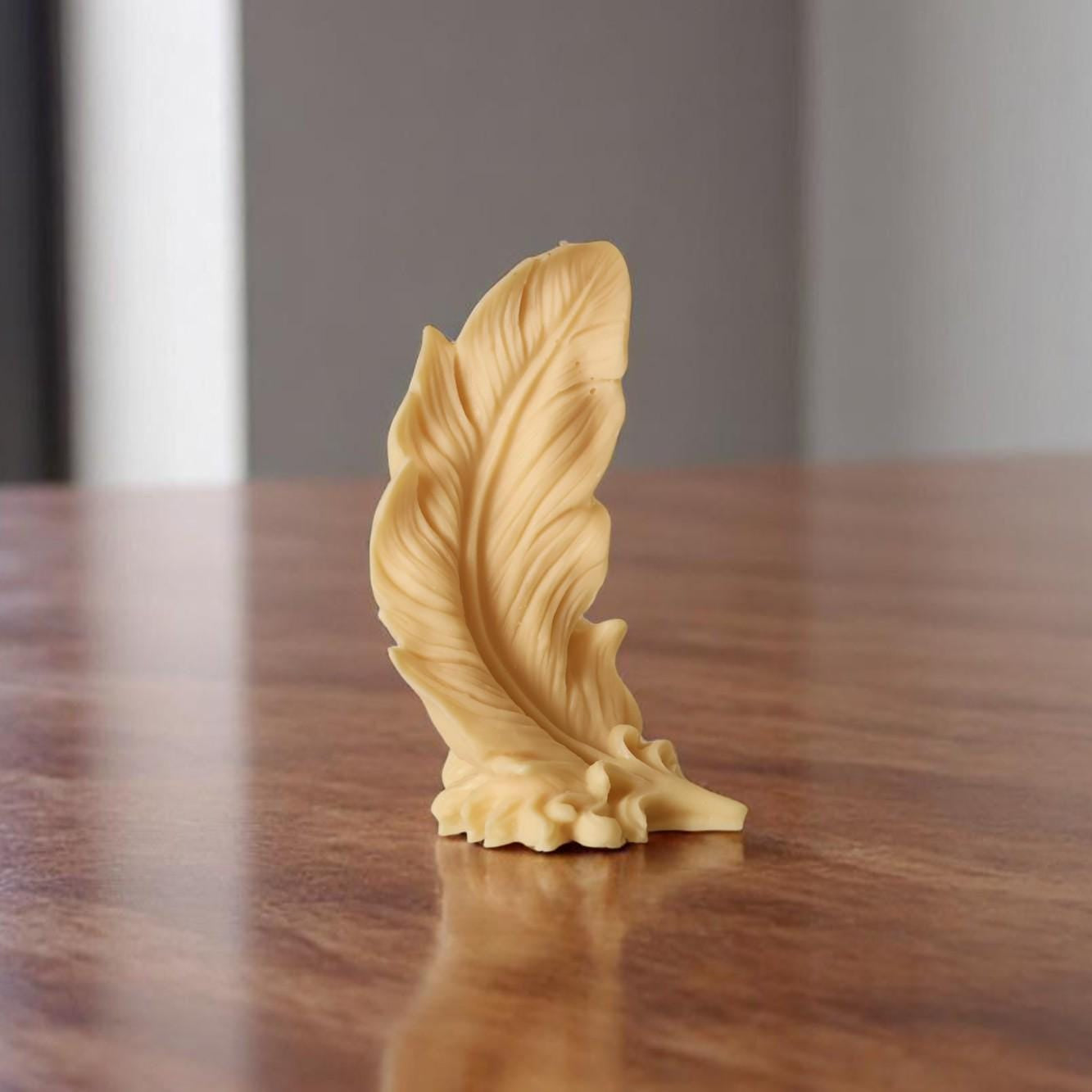 Giant Feather Candle