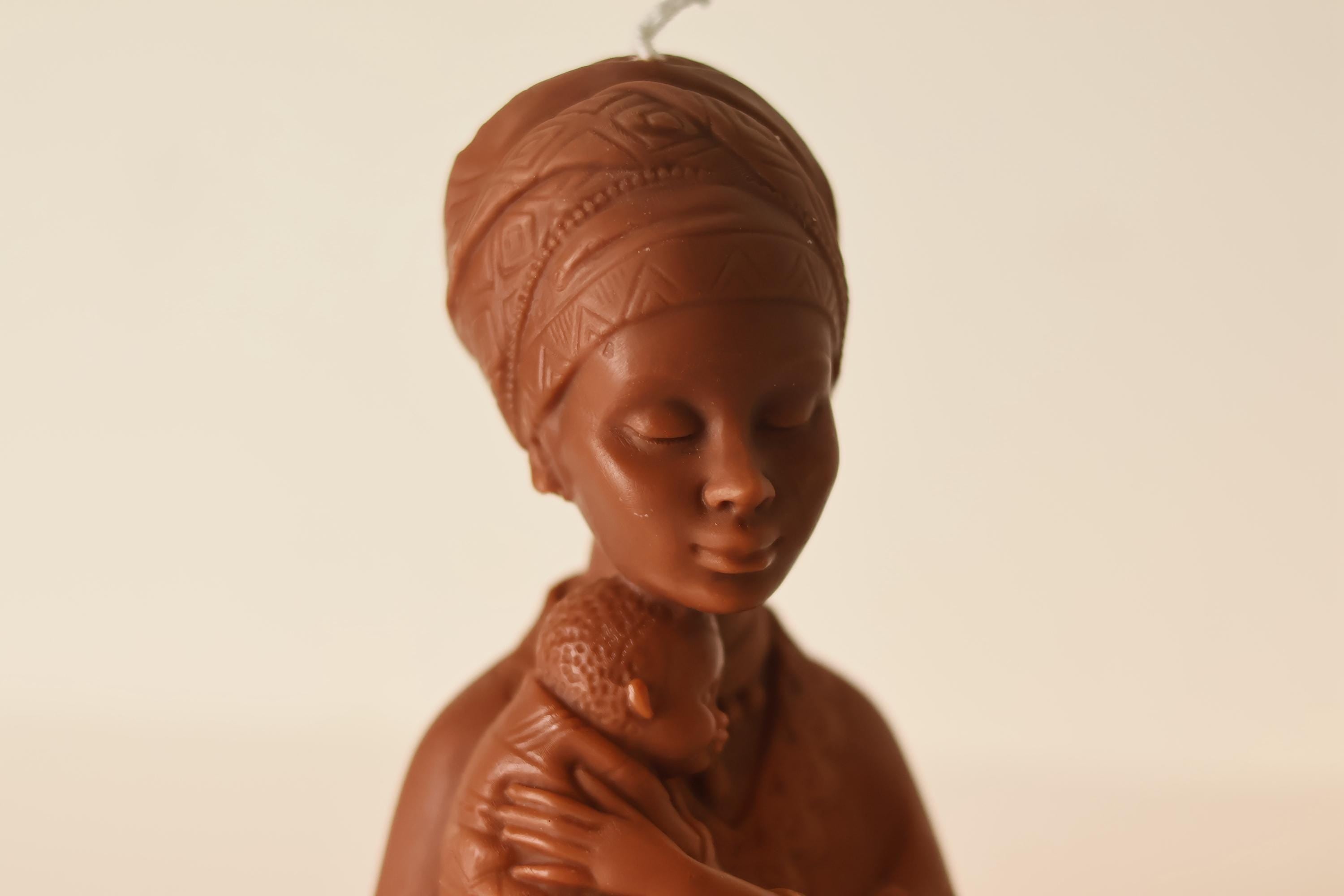 Afro Mother Candle