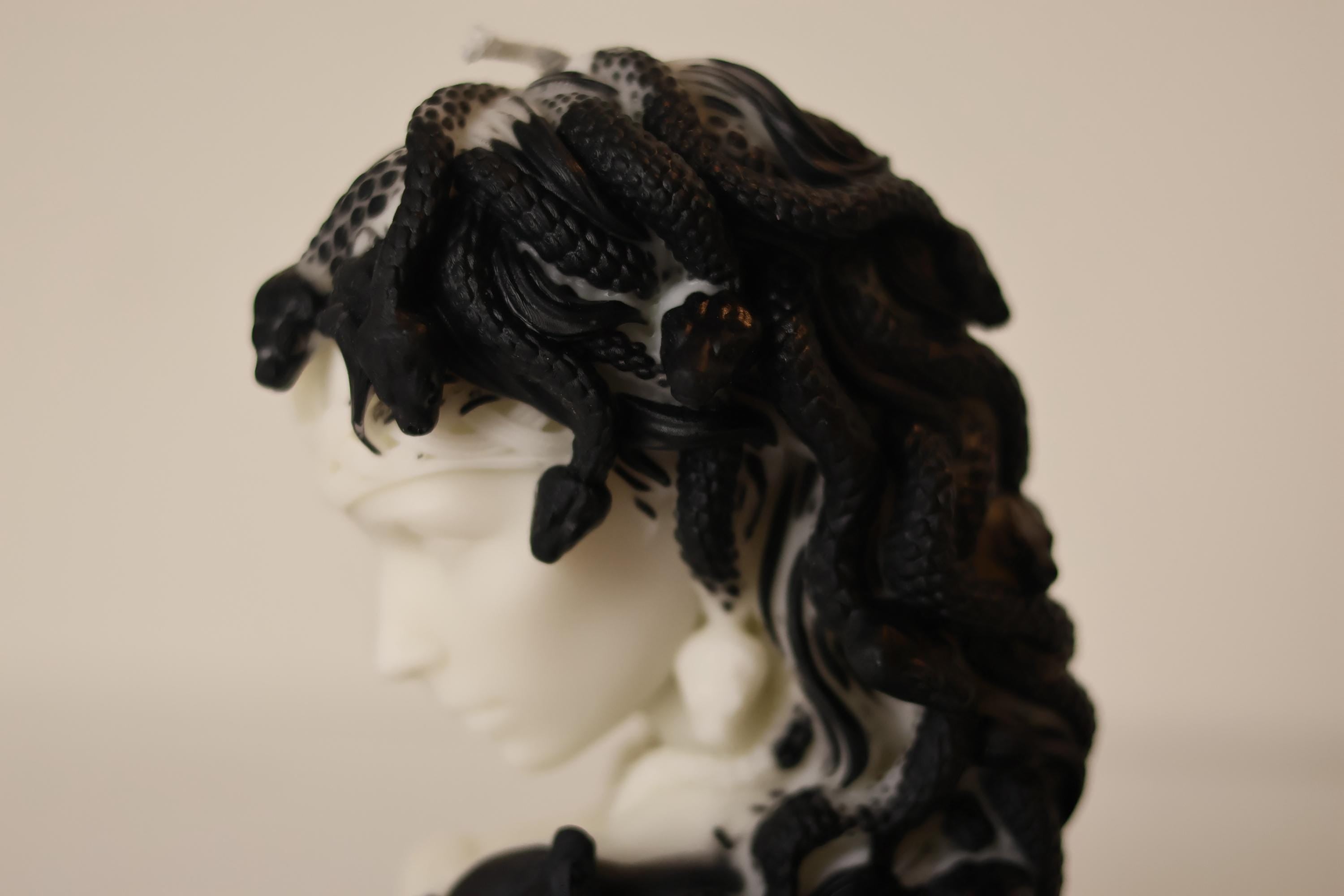 Marble Medusa Candle