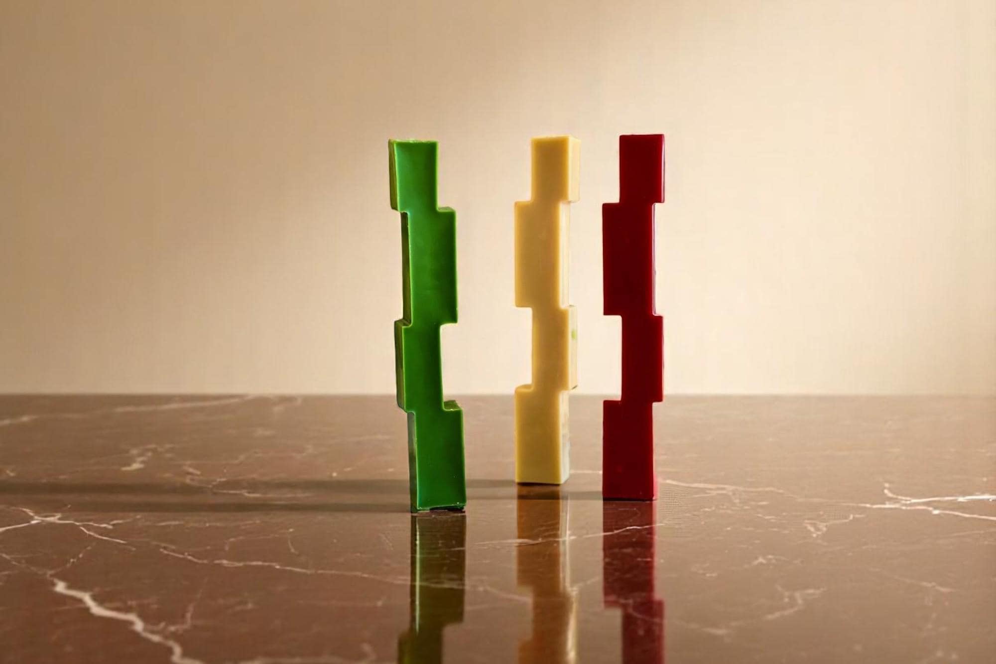 Unique design Pillar Candle