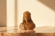 Small Virgin Veiled Lady Candle