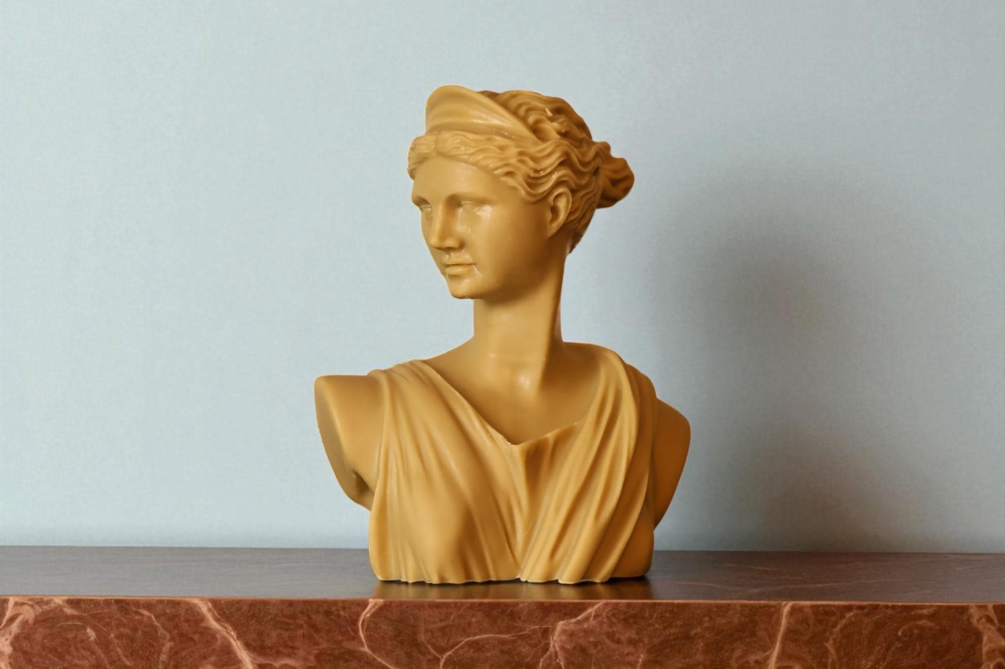 Artemis Bust Candle 6.5x5 inches – Agaboo Candles