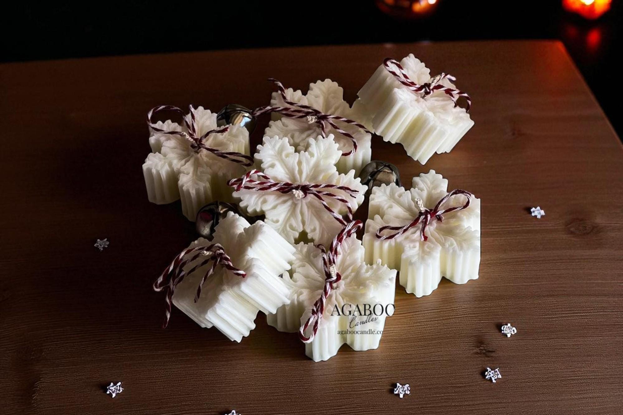 Snowflake Candle