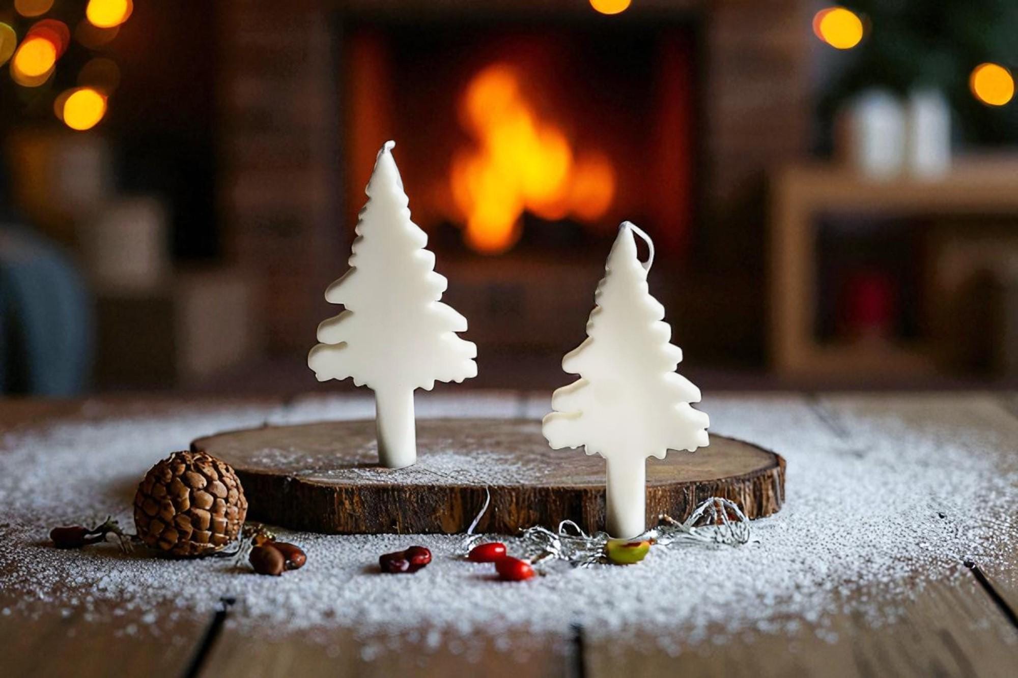 Taper Christmas Tree Candle