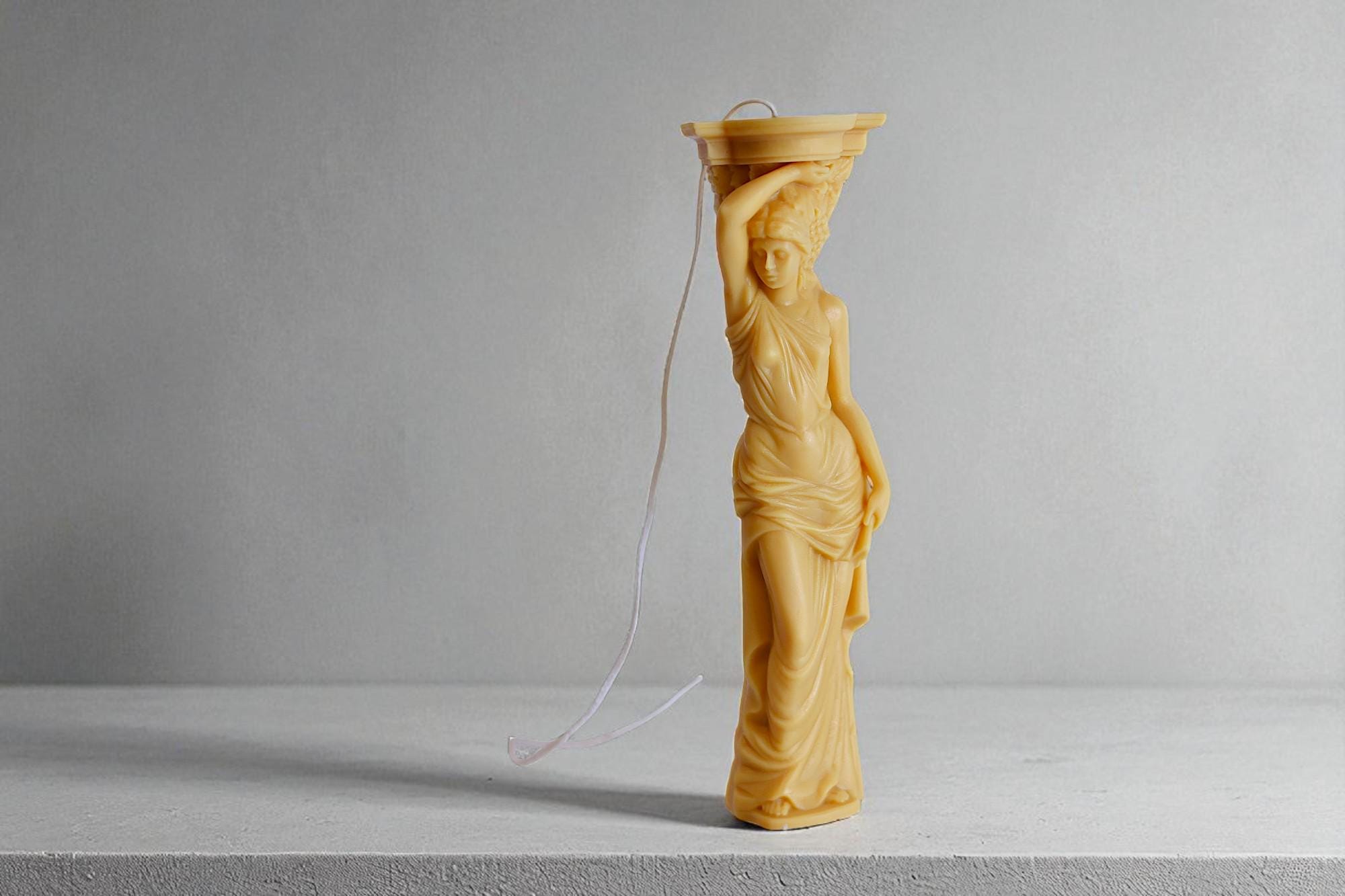 Caryatid Candle Greek