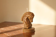 Horse Head Chess Candle