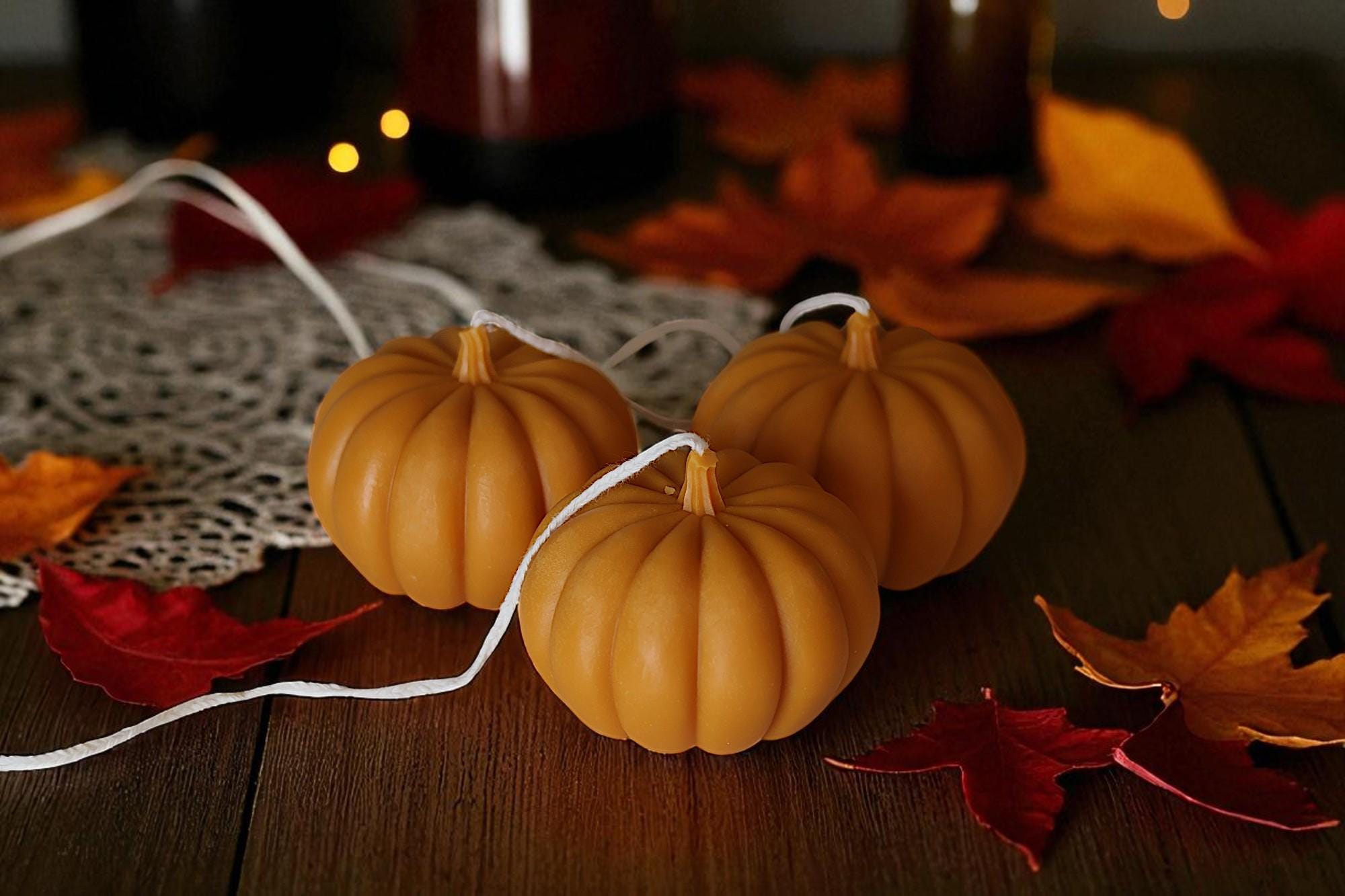 Large Pumpkin Candle