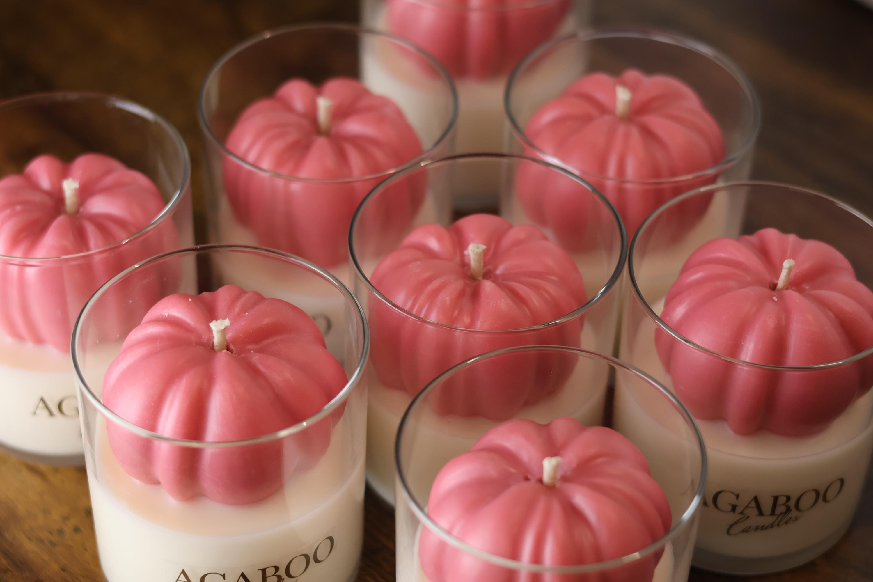 Pumpkin Glass Jar Candle